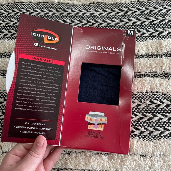 New in box duofold by champion mens midweight double-layer thermal pant sz.M - Picture 9 of 10